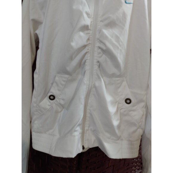 Women's Nike Light jacket White Size Small 2000s Athletic - Picture 2 of 5